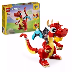 LEGO Creator 3 w 1 Czerwony smok 31145 (4 sztuki)