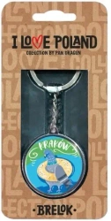 Brelok I love Poland Kraków ILP-BRE-A-KRA-09 - Pan Dragon
