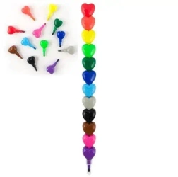 Kredka przekładana Serce do Serca - Kolorowe Baloniki