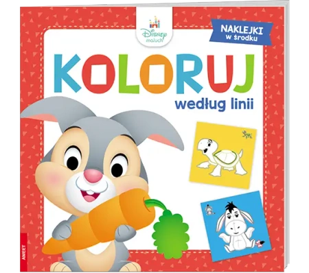 Disney Maluch. Koloruj Według Linii - praca zbiorowa