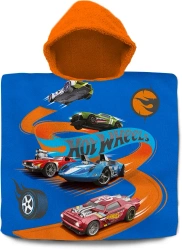 Poncho kąpielowe Wheels 120x60 cm HW00013 - Kids Euroswan