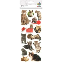 Naklejki papierowe koty - Titanum