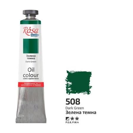 Farba olejna deep green 508 45ml - Rosa
