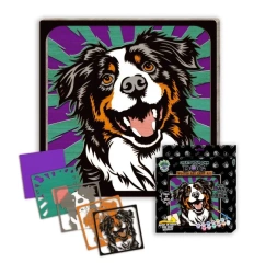 Zestaw do tworzenia obrazów z drewna - Dinozaur - Splat Planet