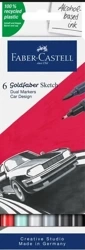 Pisak dwustronny Goldfaber Sketch car design 6 kol - Faber Castell