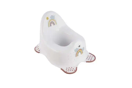 Nocnik antypoślizgowy Rainbow biały