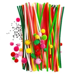 Zestaw kreatywny tęczowy 128szt - Dalprint dpCraft