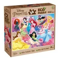 Puzzle 24 dwustronne Eko Księżniczki - Lisciani