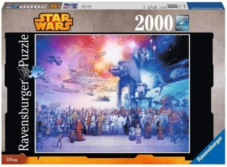 Puzzle 2000 Uniwersum Gwiezdnych Wojen - Ravensburger