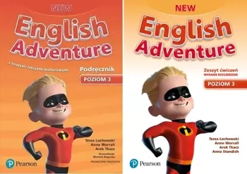 Pakiet English Adventure New 3 SB / WB Pearson