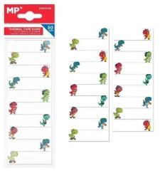 Naprasowanka do podpisywania ubrań Dinozaury - MP Main Paper