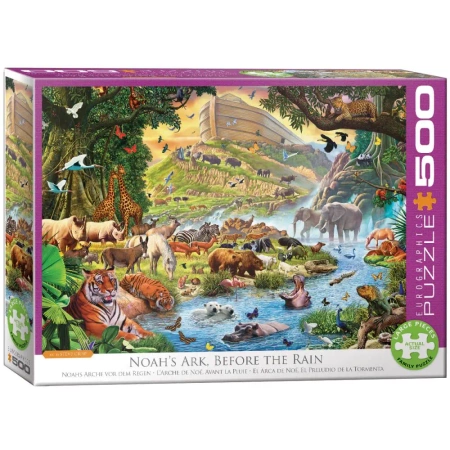 Puzzle 500 Noah's Ark Before the Rain 6500-0980 - Eurographics