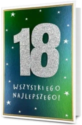 Karnet B6 Urodziny 18 - Pan Dragon