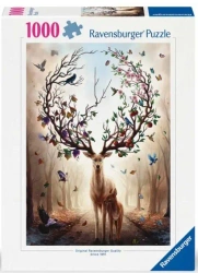Puzzle 1000 Magiczny jeleń - Ravensburger