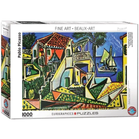 Puzzle 1000 Picasso Mediterranean Landscape 6000-5854 - Eurographics