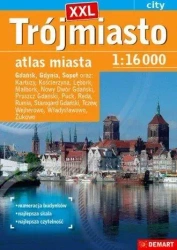 Atlas miastaTrójmiasto plus XXL 1:16000 - opracowanie zbiorowe