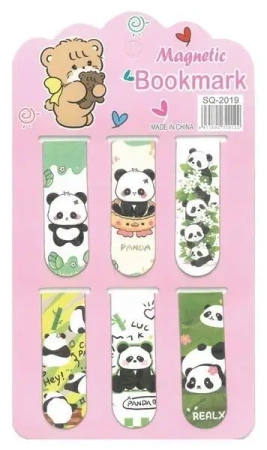 Zakładka do książek magnetyczna Panda - Fandy