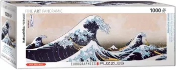 Puzzle 1000 Panoramic Great Wave of Kanagawa 6010-5487 - Eurographics