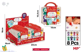 Stempleki świąteczne 8szt - MP Main Paper