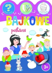 Bajkowe postacie. Zgadywanki, wyklejanki.. - Dorina Auksztulewicz