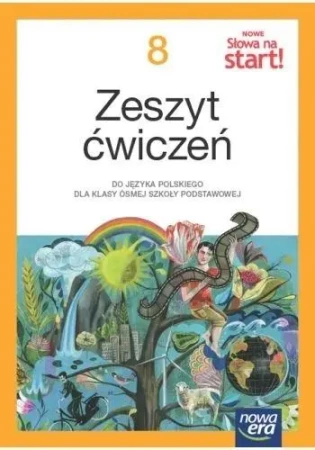 J.Polski SP 8 Nowe Słowa na start neon Ćw w.2024 - Praca zbiorowa