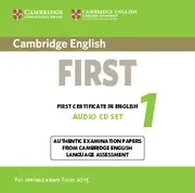 Cambridge English First 1 Audio CD OOP - praca zbiorowa