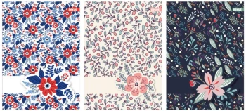 Zeszyt A4 60k. kratka Flower 1szt.mix - BENIAMIN