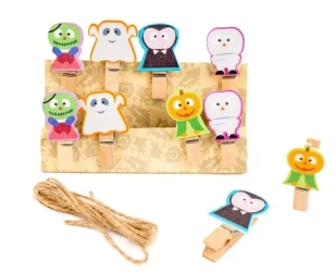 Klamerki ozdobne Shapes 10szt - Fandy