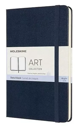 Szkicownik M 11,5x18cm 88K TW szafirowy - Moleskine