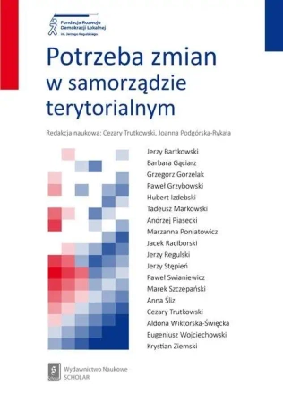 Potrzeba zmian w samorządzie terytorialnym - praca zbiorowa