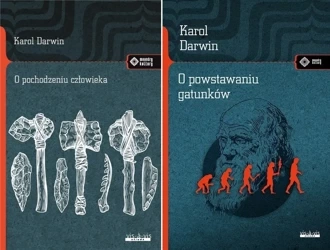Karol Darwin O pochodzeniu człowieka + O powstawaniu gatunków - Darwin Karol