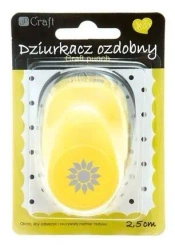 Dziurkacz ozdobny 2,5cm słonecznik - Dalprint dpCraft