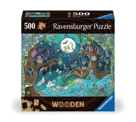 Puzzle drewniane 500 Baśniowy Las - Ravensburger