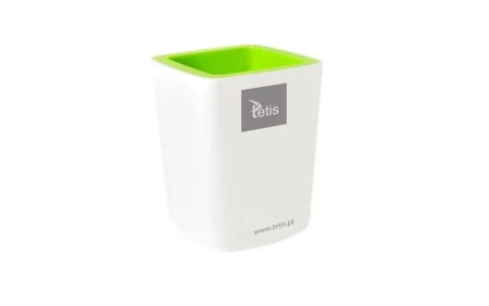 Pojemnik na długopisy zielony BV405-Z - Tetis