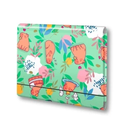 Teczka łamana A4 na gumkę Kapibara łąka PENMATE