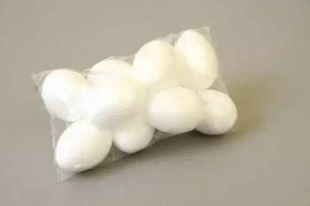 Ozdoby wielkanocne jajka styropianowe 50 mm (10 sztuk)