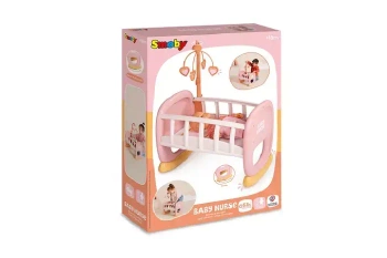 Smoby Baby Nurse Kołyska z karuzelką