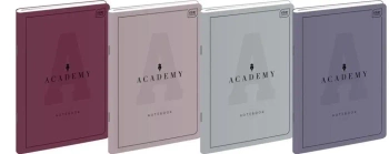 Zeszyt A5/60K linia Academy (10szt) - INTERDRUK