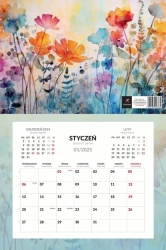 Kalendarz 2026 jednodzielny mini notatki MIX - Artsezon