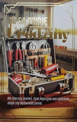 Karnet urodziny z wymiennymi cyframi JCX-241 - YEKU