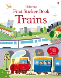 First Sticker Book Trains wer. angielska - Sam Taplin