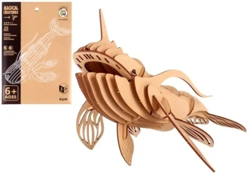 Puzzle drewniane 3D mityczne ryba kun - Pro Kids