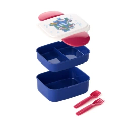 Pudełko na lunch ze sztuccami - Puckator