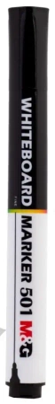Marker suchościeralny 1-3 mm czarny (10szt) M&G