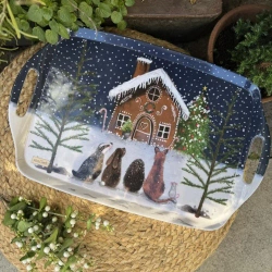 Taca duża Dom z piernika Święta - Alex Clark