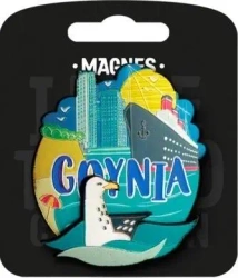Magnes I love Poland Gdynia ILP-MAG-A-GDY-06 - Pan Dragon