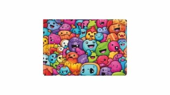 Okładka na dokumenty ucznia małe monsters - Biurfol