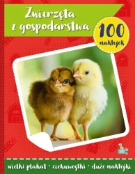 Zwierzęta z gospodarstwa z naklejkami - praca zbiorowa