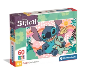 Puzzle 60 Super Kolor Stitch - Clementoni
