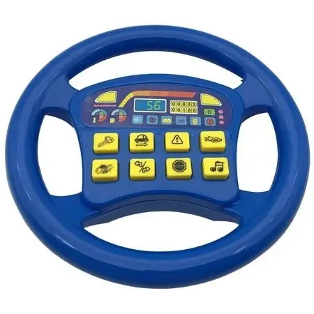 Kierownica interaktywna niebieska - Leantoys